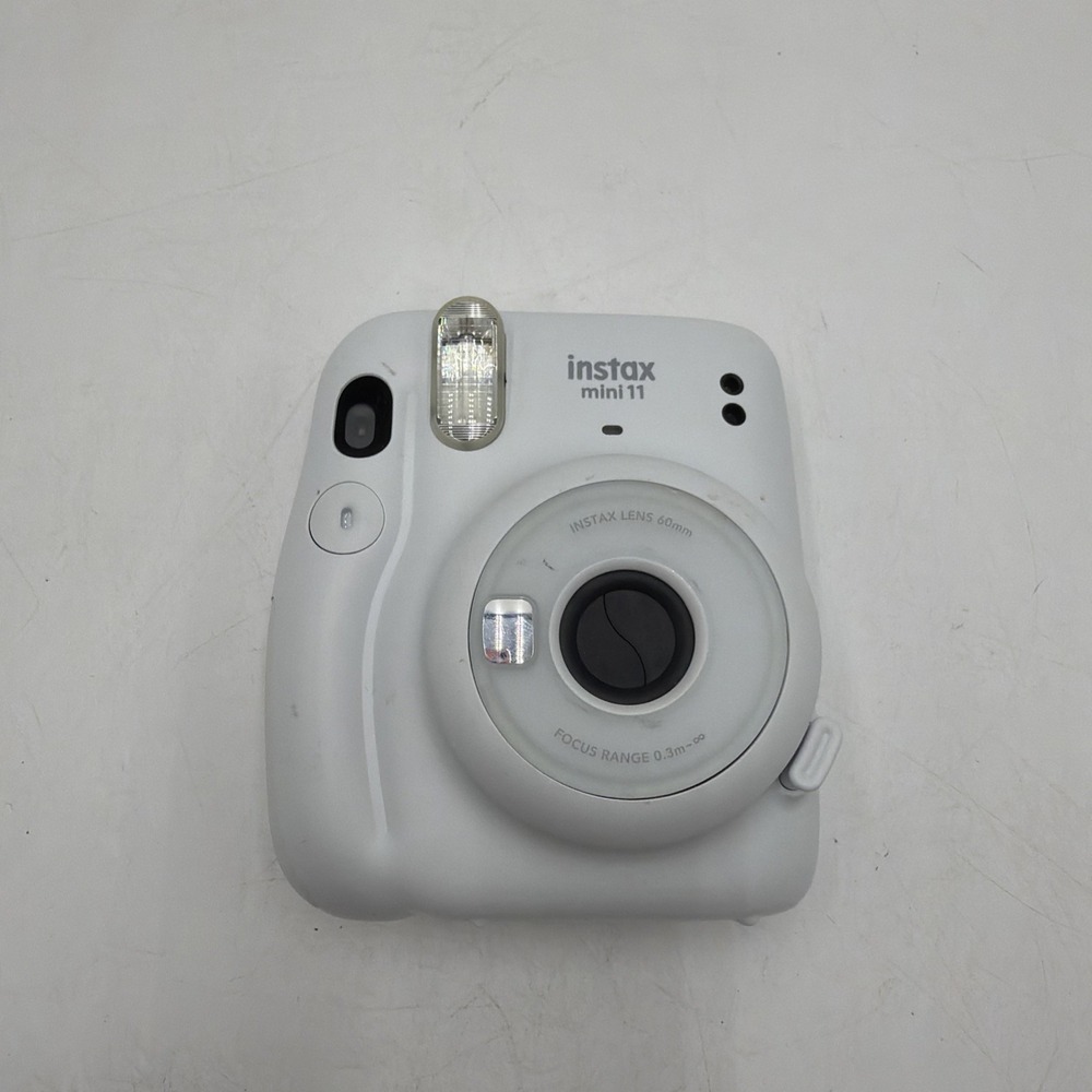 Fujifilm Instax Mini 11 Instant Film Camera Ice White For Parts Missing Piece